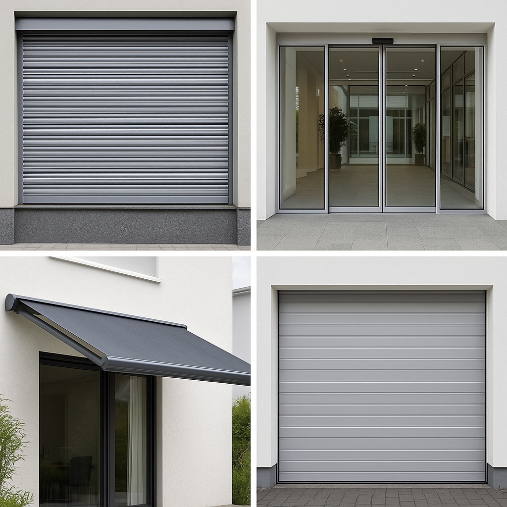 Otomatik kepenk, fotoselli kapı ve garaj kapısı görseli
